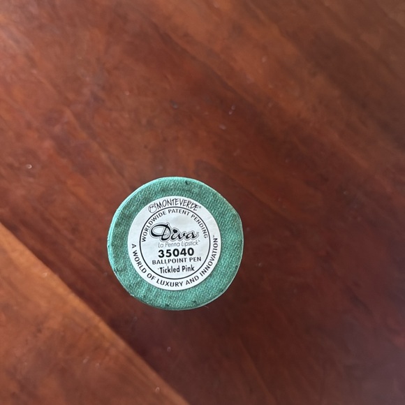 Monteverde Lipstick Ballpoint Pen Acrylic “Tickled Pink” 35040 - Picture 6 of 6